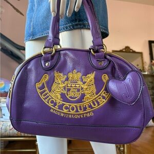 Vintage Juicy Couture Royal Purple Satchel